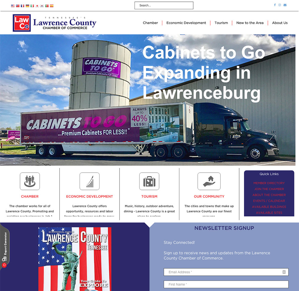 Lawrence County TN website