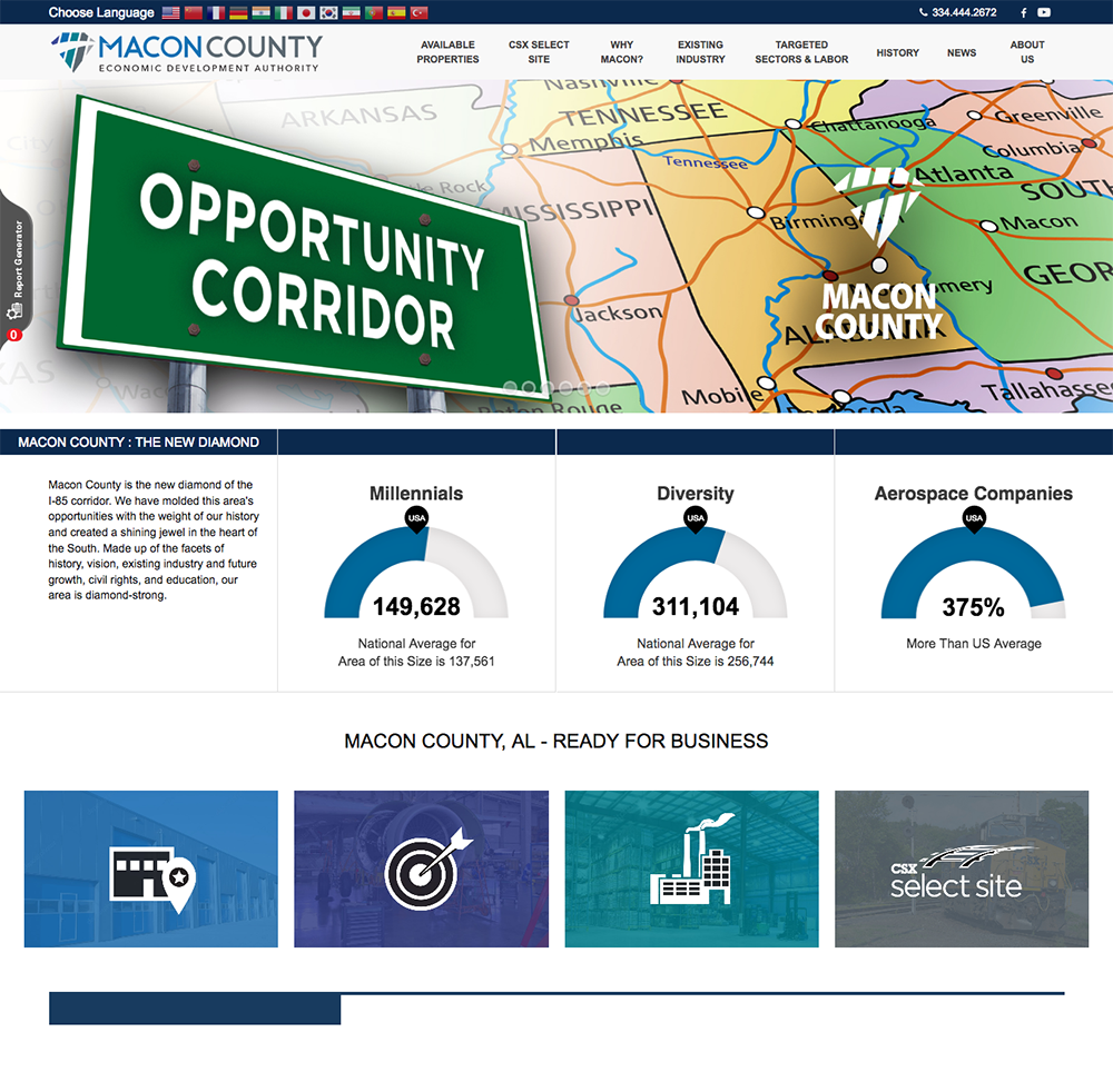 Macon County website